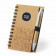 CARNET A7 EN LIEGE ET CARTON PERSONNALISABLE 'RAMSI'