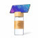 GOURDE VERRE ET BAMBOU PERSONNALISABLE 450 ML 'POSITO'