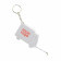 PORTE CLES METRE RUBAN PERSONNALISABLE 'DANO CAMION'