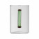 MUG VERRE 250 ML ANSE COLOREE PERSONNALISABLE 'HITNO'