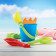 SET JEUX DE PLAGE PERSONNALISE 'JULOT'