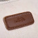 TROUSSE DE TOILETTE COTON BIO PERSONNALISABLE 'FISEL'