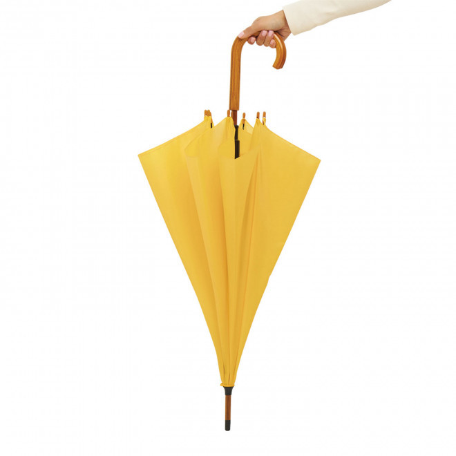 PARAPLUIE PUBLICITAIRE AUTOMATIQUE CANNE BOIS 'DUNDEE'