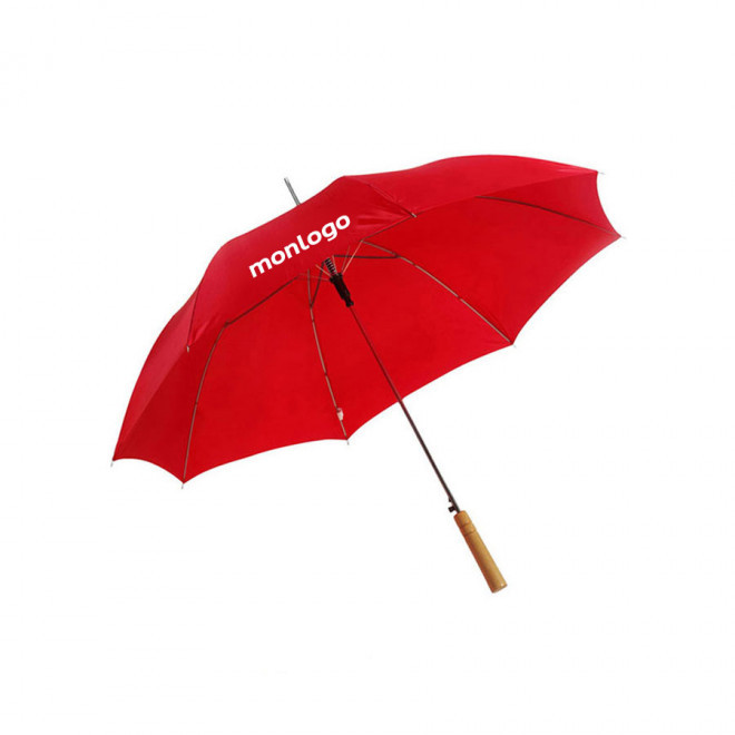PARAPLUIE PUBLICITAIRE MANCHE DROIT A OUVERTURE AUTOMATIQUE 'ABERDEEN'