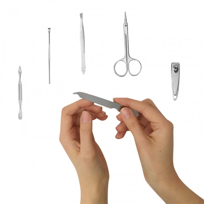 SET MANUCURE PERSONNALISÉ 6 ACCESSOIRES 'ELEGANT'