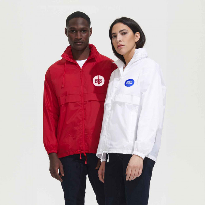 COUPE VENT IMPERMEABLE MIXTE NON DOUBLÉ 'SURF'
