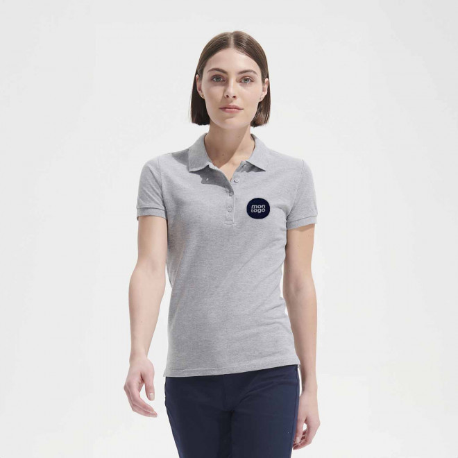 POLO PUBLICITAIRE FEMME 'PEOPLE' COULEUR 210 GR/M²