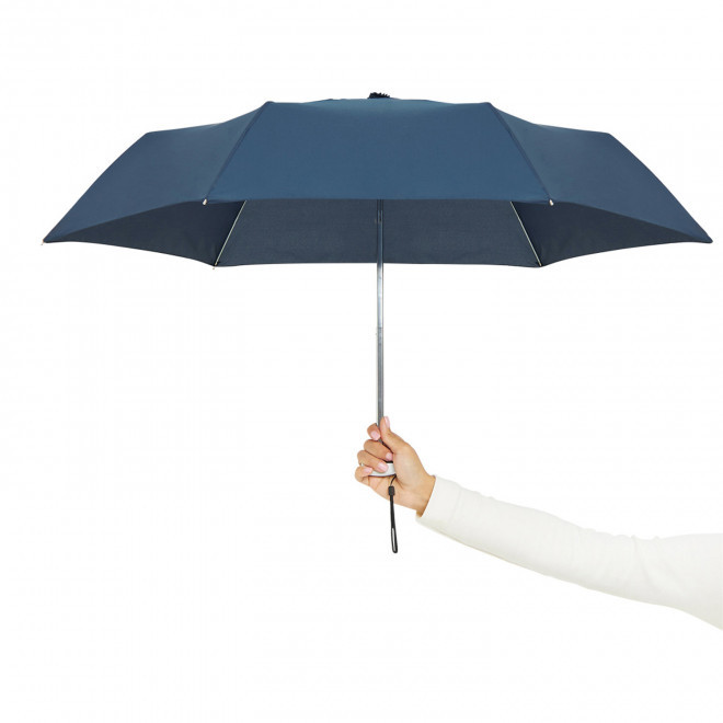 PARAPLUIE PLIABLE ALU AVEC HOUSSE PERSONNALISABLE 'FLATO'