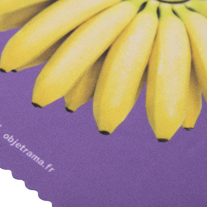 LINGETTE MICROFIBRE PUBLICITAIRE 'EPOUSTIF'   QUADRICHROMIE 150 GR/M2