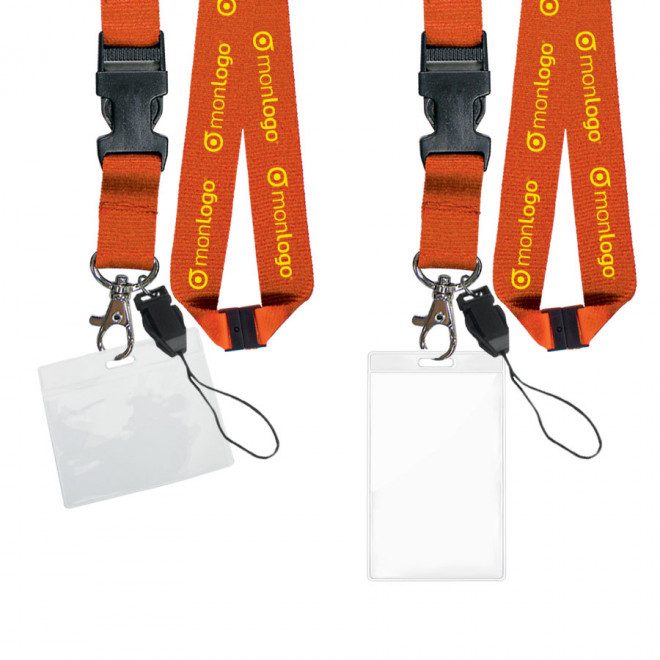 TOUR DE COU PUBLICITAIRE AVEC CLIPS 'FORTUNA'