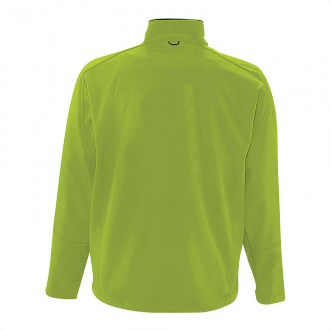 VESTE PUBLICITAIRE ZIPPÉE SOFTSHELL HOMME 'RELAX' 340 GR/M²