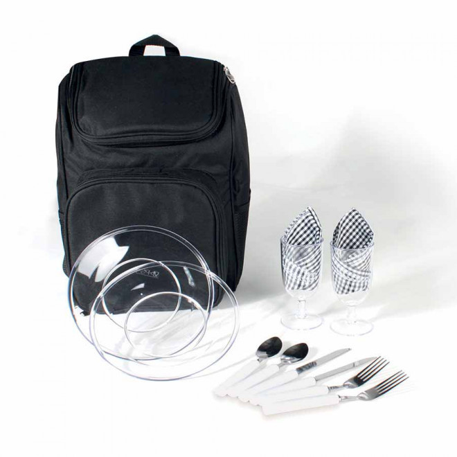 SAC À DOS PIQUE NIQUE PUBLICITAIRE 2 PERSONNES 'OUTSIDE'