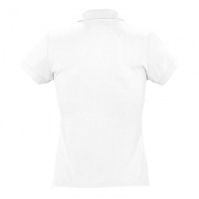 POLO PUBLICITAIRE FEMME 'PASSION' BLANC 170 GR/M²