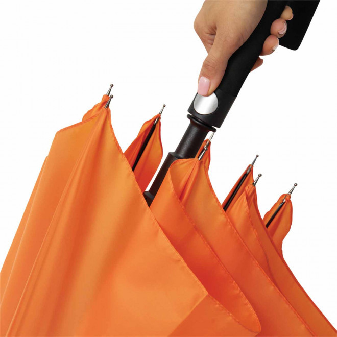 PARAPLUIE DEMI GOLF MANCHE CANNE A OUVERTURE AUTOMATIQUE 'SUBWAY'