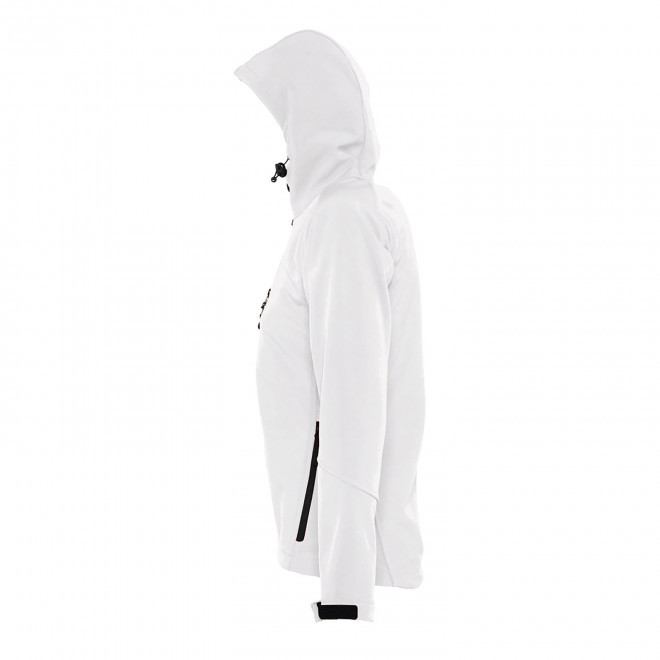 VESTE SOFTSHELL A CAPUCHE FEMME 'REPLAY' 340 GR/M²