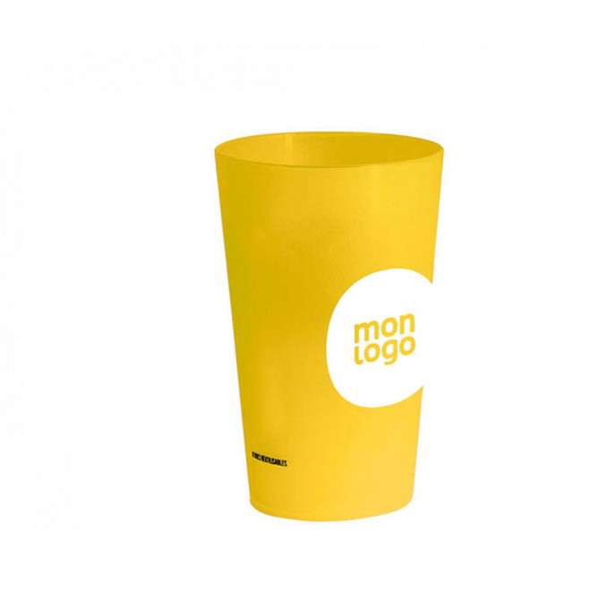 GOBELET PERSONNALISÉ RÉUTILISABLE 'CUP 30 CL'