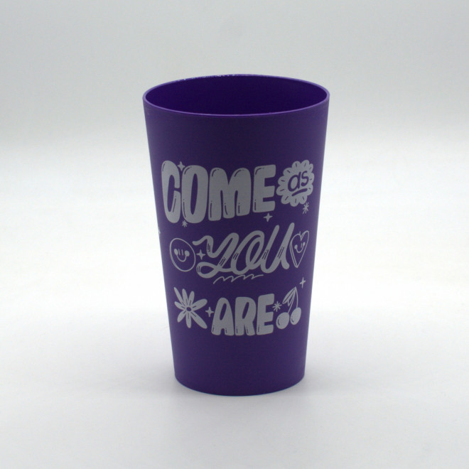 GOBELET PERSONNALISÉ RÉUTILISABLE 30 CL 'CUP'