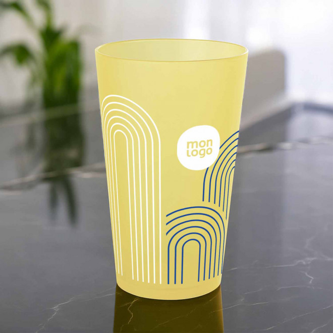 GOBELET PERSONNALISÉ RÉUTILISABLE 60 CL 'CUP'