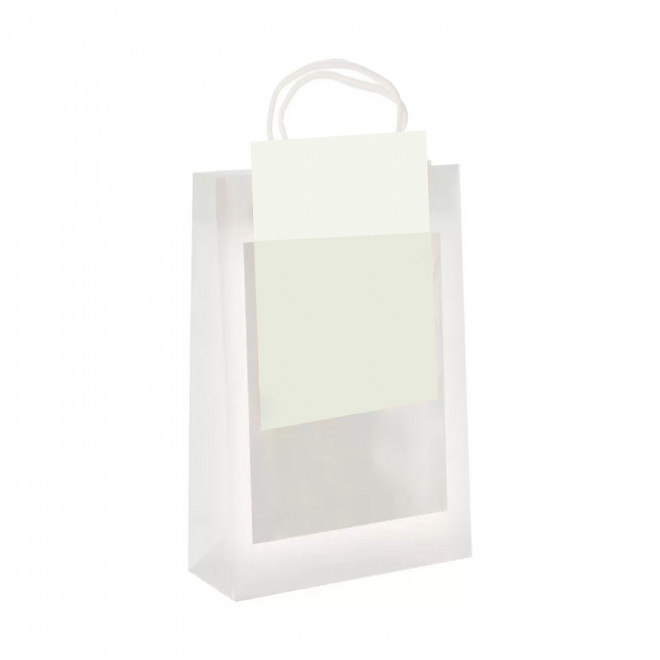 SAC PUBLICITAIRE TRANSPARENT A4 'DORINA'