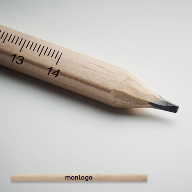 CRAYON DE CHARPENTIER AVEC RÈGLE 'JOSEPH'