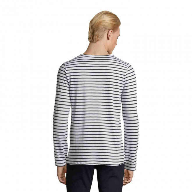 MARINIÈRE PUBLICITAIRE COL ROND HOMME 'MARINE' 150GR/M²