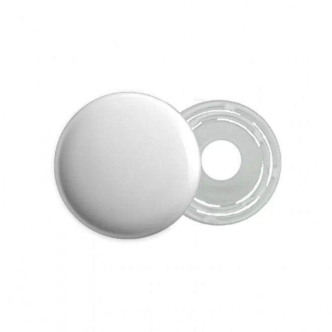 BADGE PERSONNALISÉ MÉTAL ROND MAT 'ELIAN'