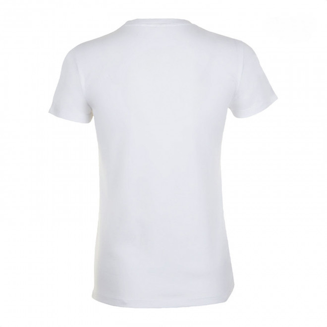 TEE SHIRT BLANC PUBLICITAIRE FEMME 'REGENT' 150 GR/M²
