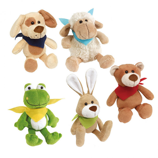 PELUCHE PERSONNALISÉE AVEC BANDANA 'LORI'