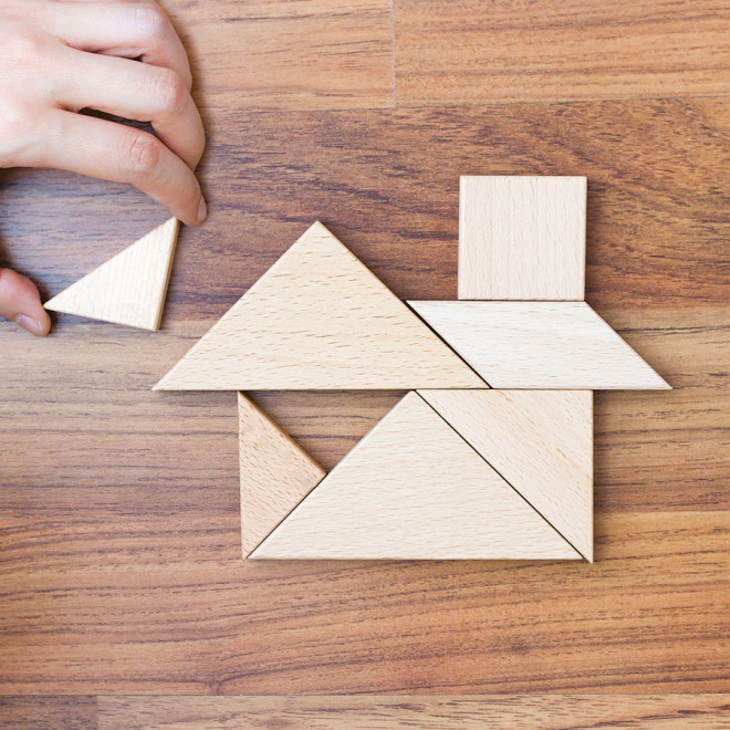 PUZZLE TANGRAM PUBLICITAIRE 'RÉFLEXION'