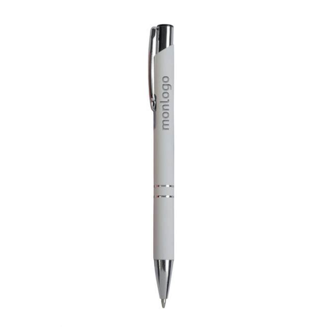 STYLO PUBLICITAIRE EN ALUMINIUM 'OLEG SOFT'