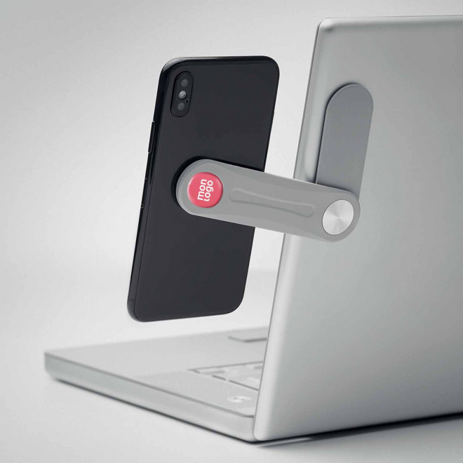 SUPPORT DE TELEPHONE PUBLICITAIRE POUR ÉCRAN LIVOO® 'EXTENSIO'