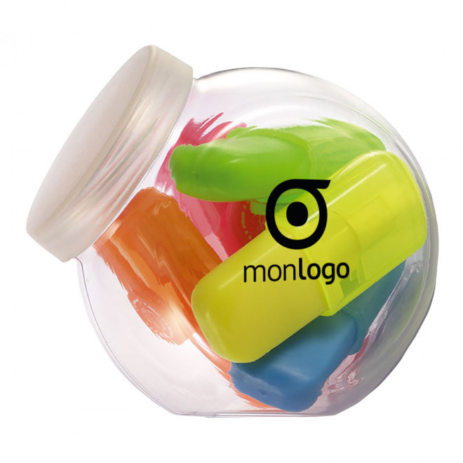 POT DE 5 MINI SURLIGNEURS 'NAKURU'