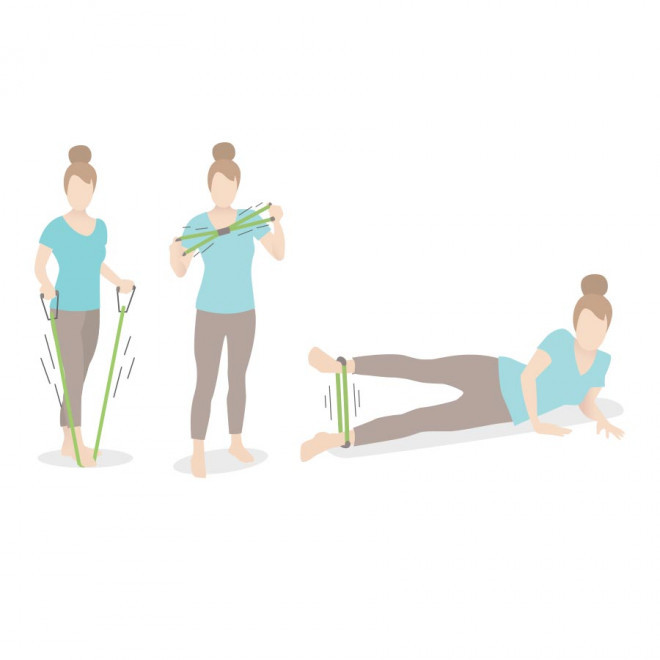 SET DE BANDES DE FITNESS PERSONNALISÉ 'SCULPT'