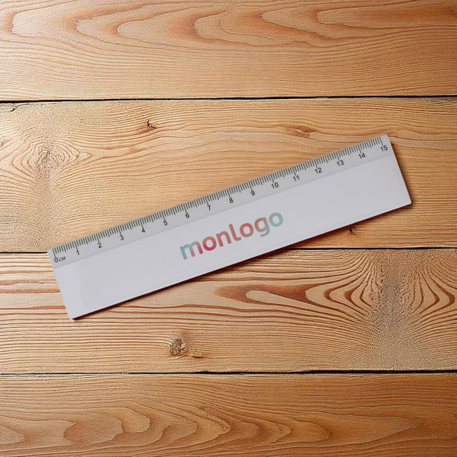 REGLE PERSONNALISABLE COLOREE RIGIDE RECYCLEE 'RULCOLOR'