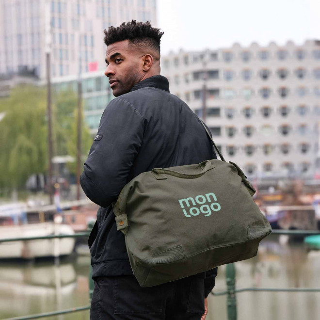 SAC WEEK END TOILE RECYCLE PERSONNALISE 'VIHAR'