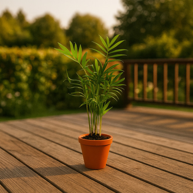 GRANDE PLANTE PERSONNALISABLE EN POT TERRE CUITE 'LUMIFO'
