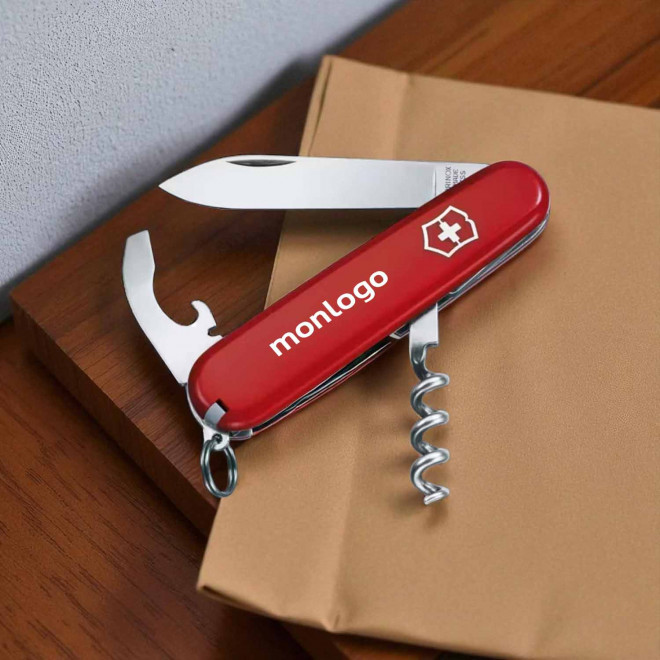 COUTEAU SUISSE VICTORINOX 9 FCT PERSONNALISABLE 'WAITER'