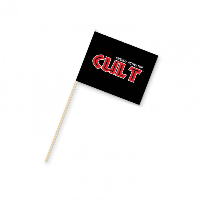 DRAPEAU PERSONNALISABLE 'CELEBRATION PAPIER BOIS'