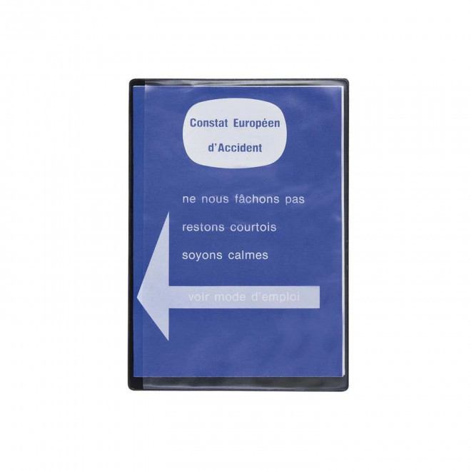 PORTE CONSTAT AMIABLE PERSONNALISE 'DRIVE SAFE'