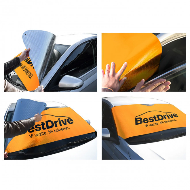 PARE NEIGE ANTI GIVRE PERSONNALISABLE 'COLD SMART'