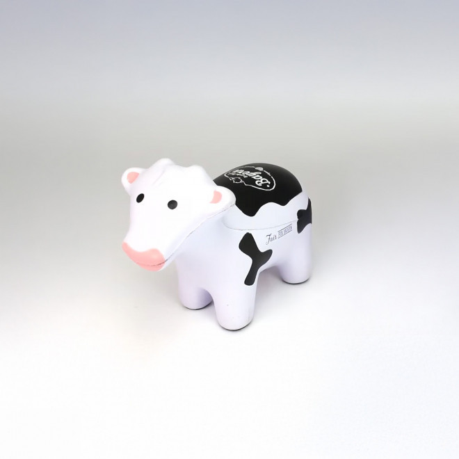 PORTE CLES ANTI STRESS PERSONNALISABLE 'STREZOU VACHE'