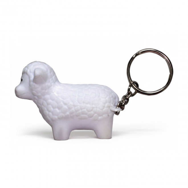 PORTE CLES ANTI STRESS PUBLICITAIRE 'STREZOU MOUTON'