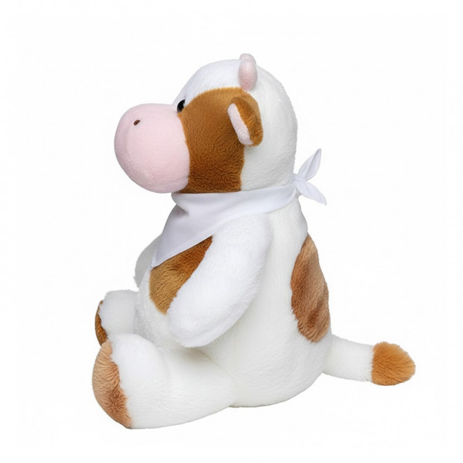 PELUCHE VACHE PERSONNALISABLE 'AMEUHLY BANDANA ' 