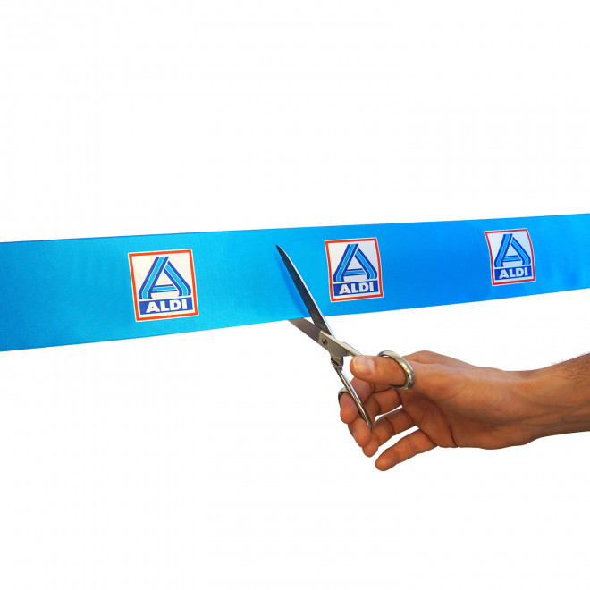 RUBAN INAUGURATION SATIN PERSONNALISABLE 'OPEN'