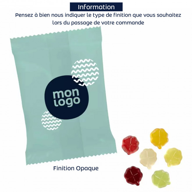 LOT DE 100 SACHETS DE BONBONS PERSONNALISABLES 'HARIBO'