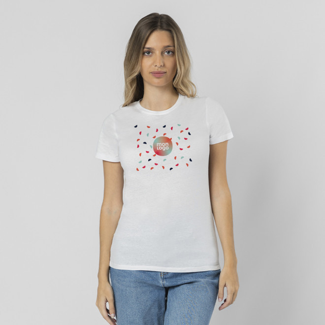 TEE SHIRT FEMME PERSONNALISABLE COULEUR 'NAYA 150 2.0'