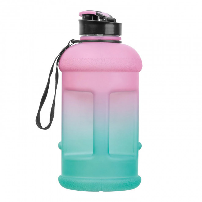 BIDON DE SPORT PERSONNALISABLE AVEC POIGNEE 1.3l 'MAX GYM'