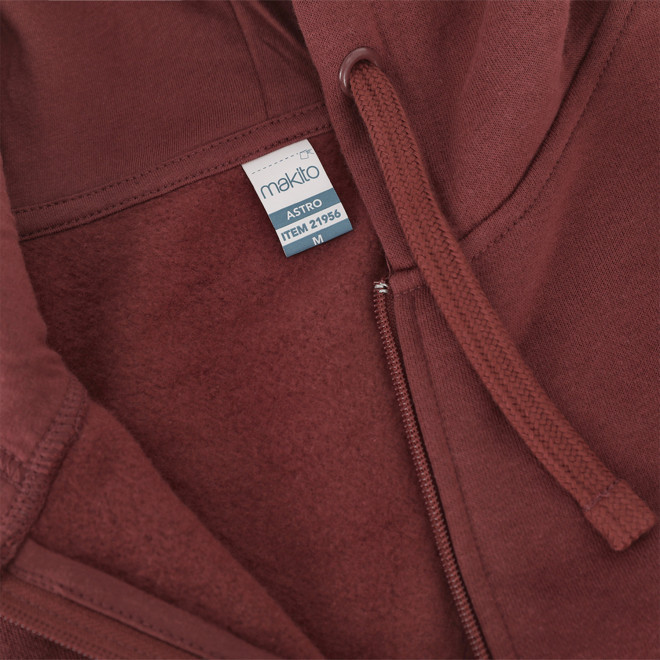 SWEAT SHIRT MIXTE ZIPPE PERSONNALISABLE 'MORALIE 2.0'