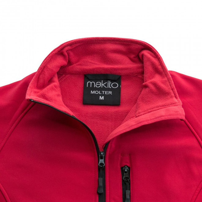 VESTE SOFTSHELL MIXTE 2 COUCHES PERSONNALISABLE 'MOLTA'