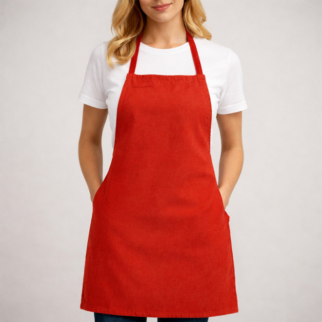 TABLIER SANS POCHE PERSONNALISE 'CUISTO RECYCLE'